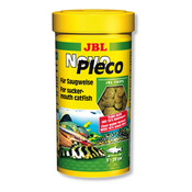 JBL NovoPleco Основной корм для небольших и средних кольчужных сомов, чипсы