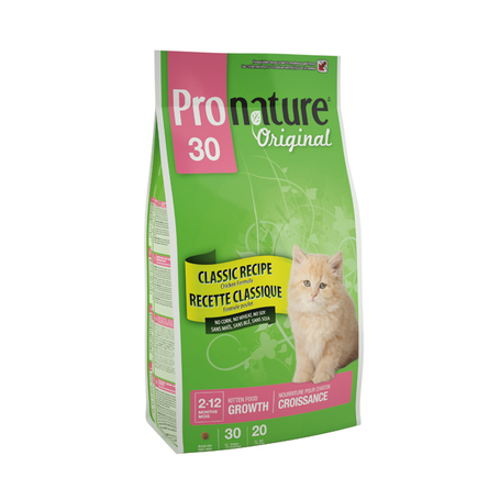 Pronature Original 30 Kitten Сухой корм для котят (с цыпленком) – интернет-магазин Ле’Муррр