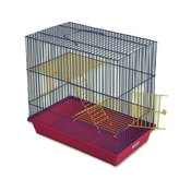 Зоомарк Клетка для грызунов 3-этажная лесенка-железо