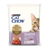 Сухой корм Cat Chow® для кошек с чувствительным пищеварением, с высоким содержанием домашней птицы, с лососем, Пакет