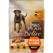 Сухой корм Pro Plan® Duo Delice для взрослых собак средних и крупных пород (с высоким содержанием говядины)