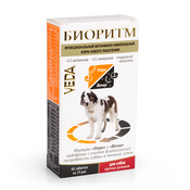Биоритм Витамины для взрослых собак крупных пород, 48 таблеток