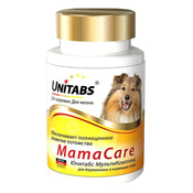 UNITABS MamaCare Мультивитамины для беременных и кормящих собак, 100 таблеток